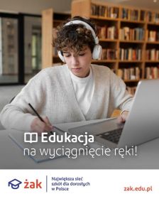Czas na zmiany. Zapisz się do szkoły Żak i postaw na...