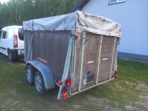 Przyczepka do przewozu zwierząt
