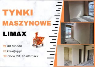 Tynki maszynowe