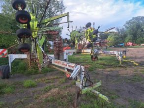 zgrabiarka claas 1550/kuhn 7822 i 6520