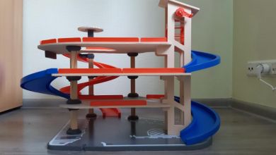 Parking Playtive, Lidl, drewniany