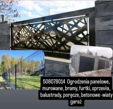 Montaż ogrodzeń panelowych bram furtek wykonane.