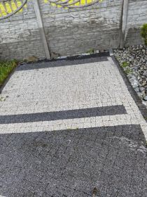 Mycie kostki brukowej elewacji dachów płotów