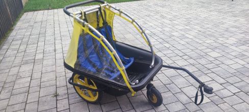 Sprzedam przyczepę rowerową dla dzieci