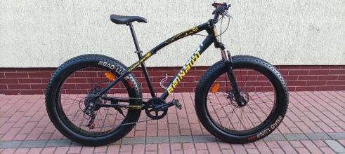 Rower fatbike FAT bike grube opony