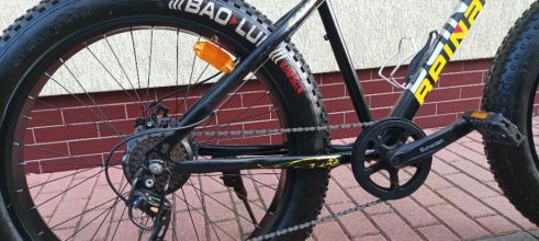Rower fatbike FAT bike grube opony