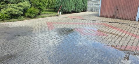 Mycje Kostki brukowej oraz koszenie Trawników
