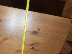 Stół z 8 krzesłami IKEA. Z litego drewna