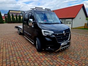 Renault Master laweta pomoc drogowa klima Alu Android...
