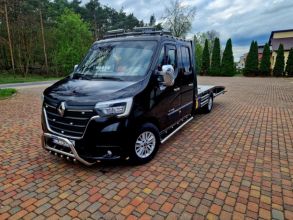 Renault Master laweta pomoc drogowa klima Alu Android...