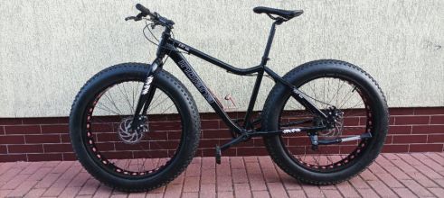 Rower fatbike FAT bike grube opony