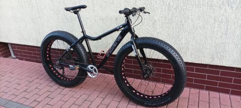 Rower fatbike FAT bike grube opony