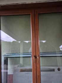 Sprzedam okno tarasowe z roletą nadstawną