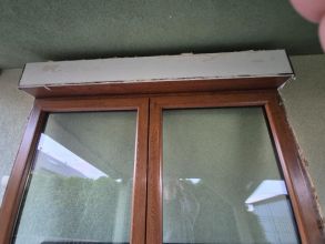 Sprzedam okno tarasowe z roletą nadstawną