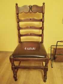 Sprzedam meble holenderskie komoda krzesła regał barek