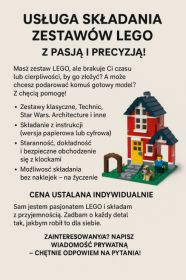 Usługa składania zestawów LEGO – z pasją i precyzją!