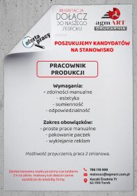 Pracownik produkcji