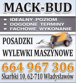 Praca posadzki maszynowe