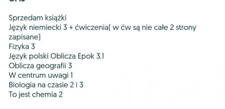 Sprzedam książki