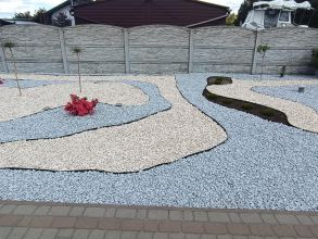Kamienie Ozdobne,kostka granitowa,kora sosnowa,włóknina...