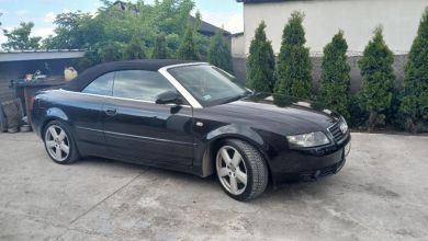 Audi A 4. CABRIO. 1.8 GAZ 2005