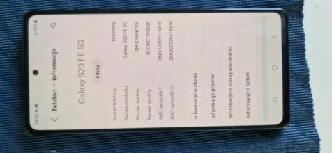 Samsung Galaxy s20 FE 5G