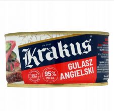 Sprzedam konserwy gulasz angielski