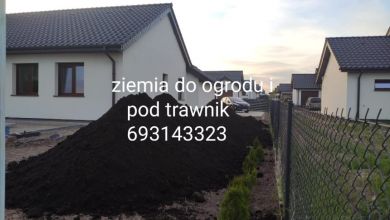 Ziemia do ogrodu i pod trawnik