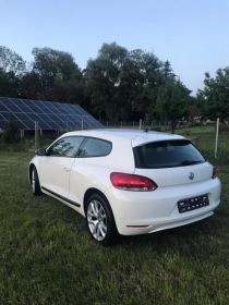 Volkswagen scirocco biały piękny.
