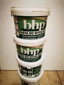Pasta BHP do mycia rąk detergentowo-mydlana i ze...