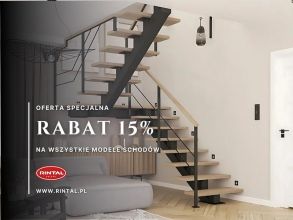 Schody z rabatem 15%