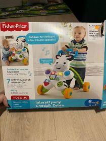 interaktywny chodzik Zebra firmy Fisher Price