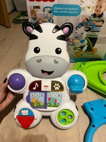 interaktywny chodzik Zebra firmy Fisher Price