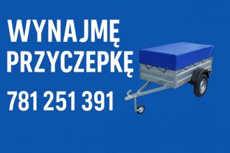 Wynajem Przyczepka lekka jednoosiowa