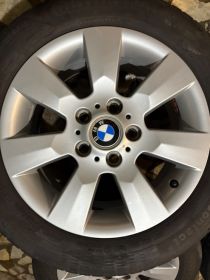 Sprzedam felgi do BMW 5x120 x16 z oponami lato 205/55/16”