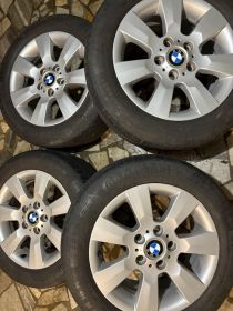 Sprzedam felgi do BMW 5x120 x16 z oponami lato 205/55/16”