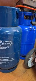 Sprzedam pustą, dużą butle gazową (2 szt)