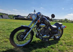 Yamaha Virago 535, chrom, 2YL, 44KM