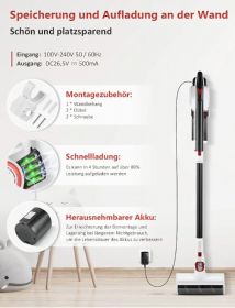 Odkurzacz bezprzewodowy pionowy bezworkowy akumulatorowy...