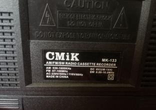 Radio - magnetofon CMIK MK - 133
