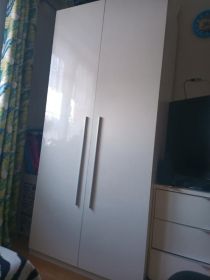 Szafa biały połysk