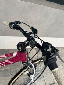 Rower kross różowy koła 24 cale