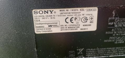 TV Sony Bravia 32