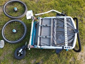 sprzedam przyczepkę rowerową Qeridoo Speedkid 1