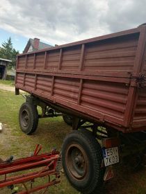 Przyczepa wywrotka D47 zarejestrowana