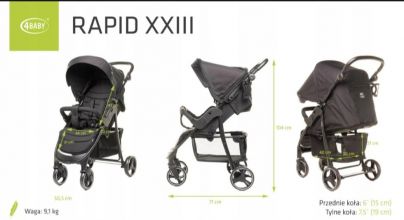 Spacerówka 4Baby Rapid XXIII
