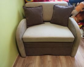 Fotel jednoosobowy rozkladany 90×200