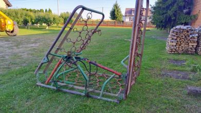 Włóka Łąkowo Polowa 6 m Hydraulika
