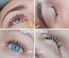 Makijaż okolicznościowy, henna pudrowa, laminacja i...