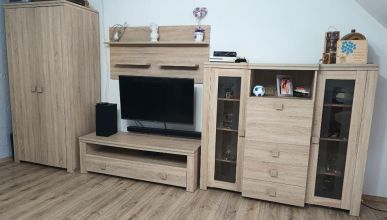 Meble salonowe dąb sonoma